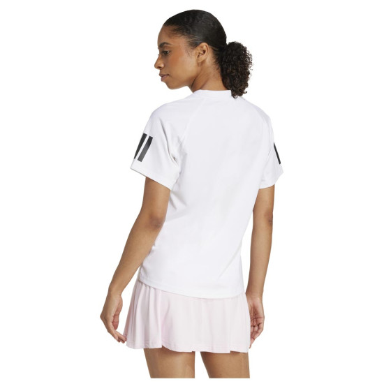 Adidas Γυναικεία κοντομάνικη μπλούζα Club 3-Stripes Tennis Climacool Tee